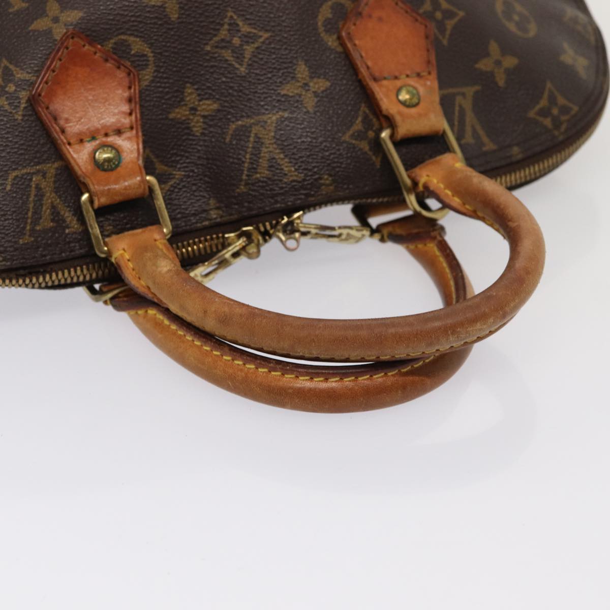 LOUIS VUITTON Monogram Alma Hand Bag M51130 LV Auth 85033