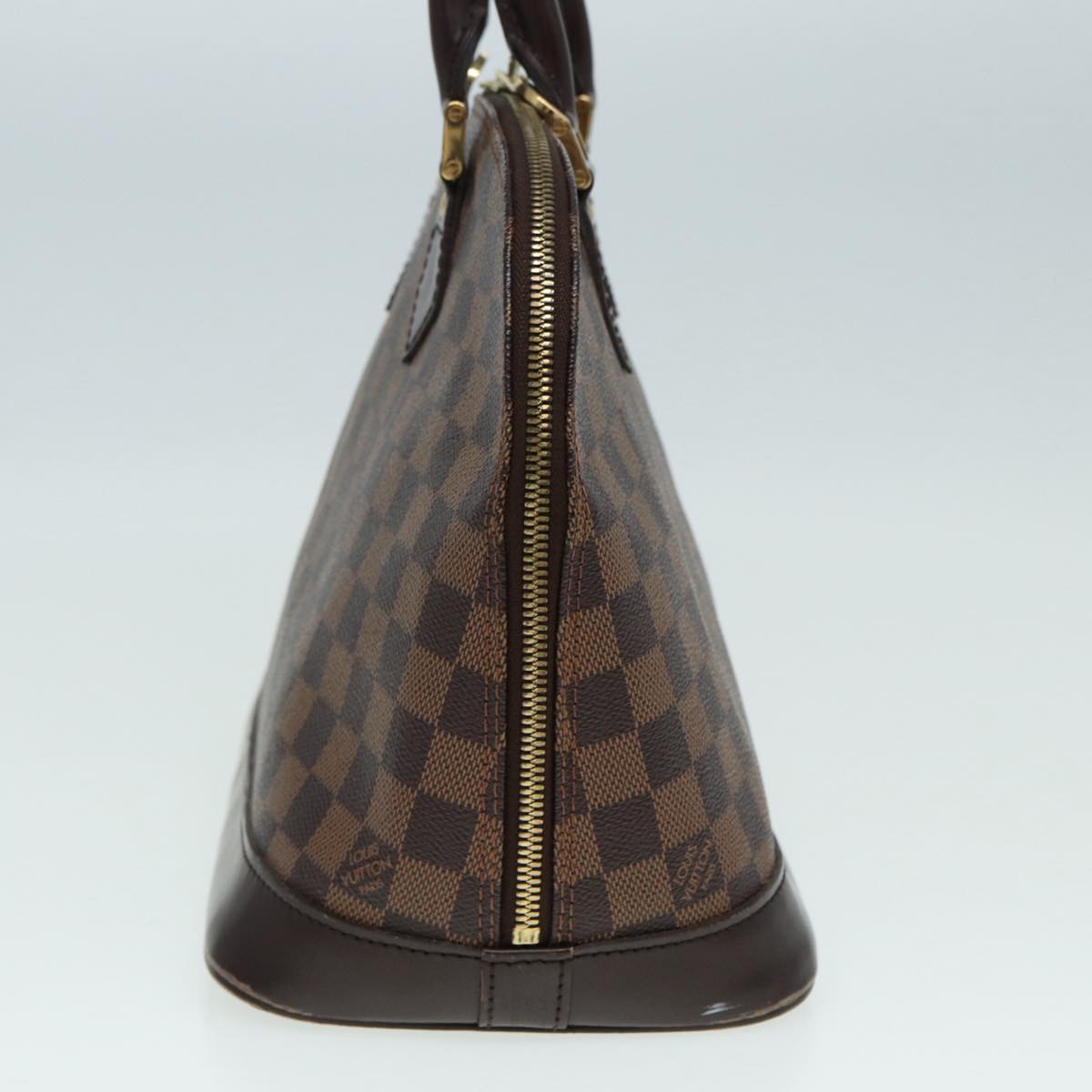 LOUIS VUITTON Damier Ebene Alma Hand Bag N51131 LV Auth 85034