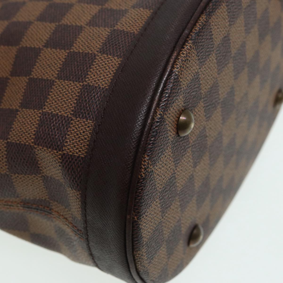 LOUIS VUITTON Damier Ebene Marais Shoulder Bag N42240 LV Auth 85035