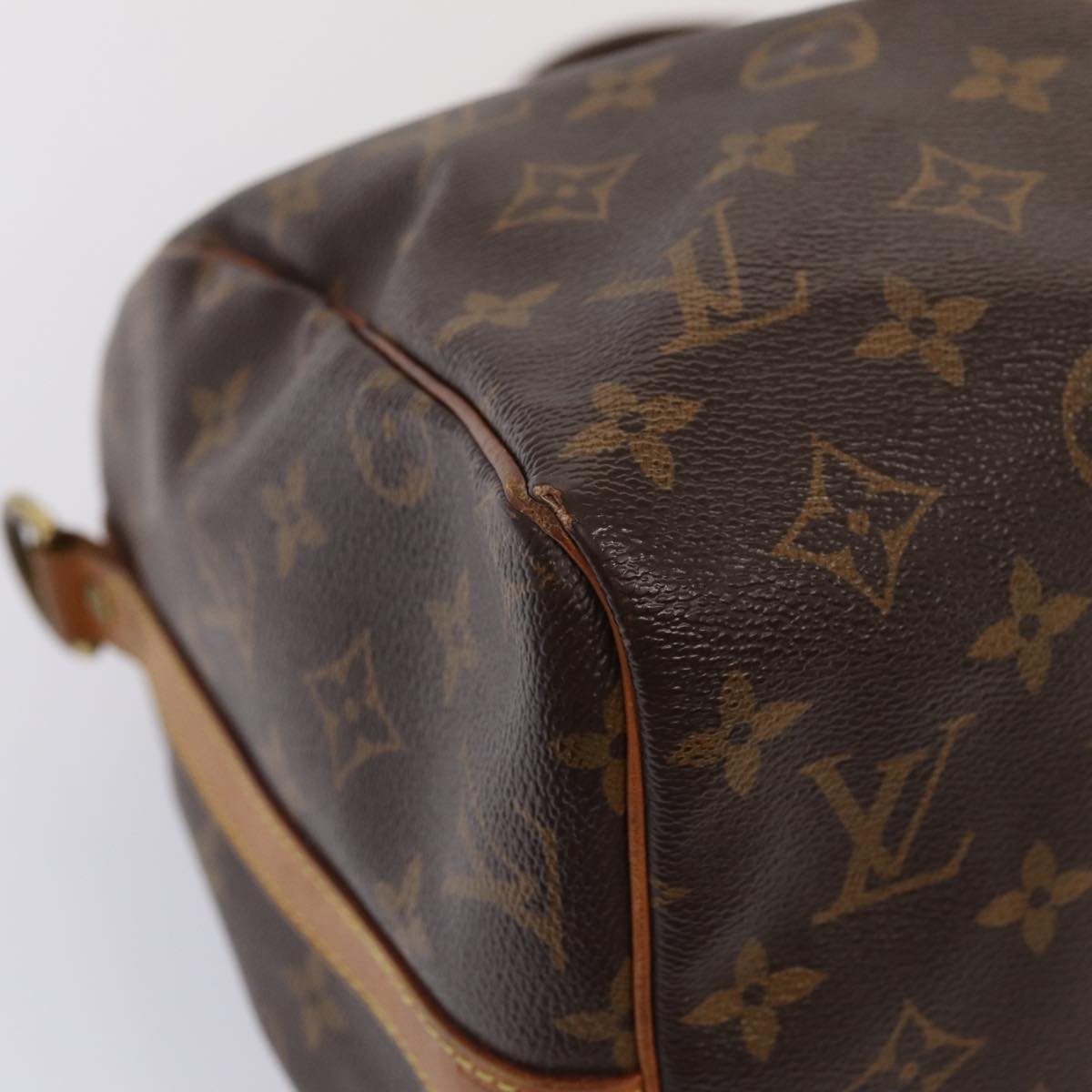 LOUIS VUITTON Monogram Speedy Bandouliere 30 Hand Bag M40391 LV Auth 85039