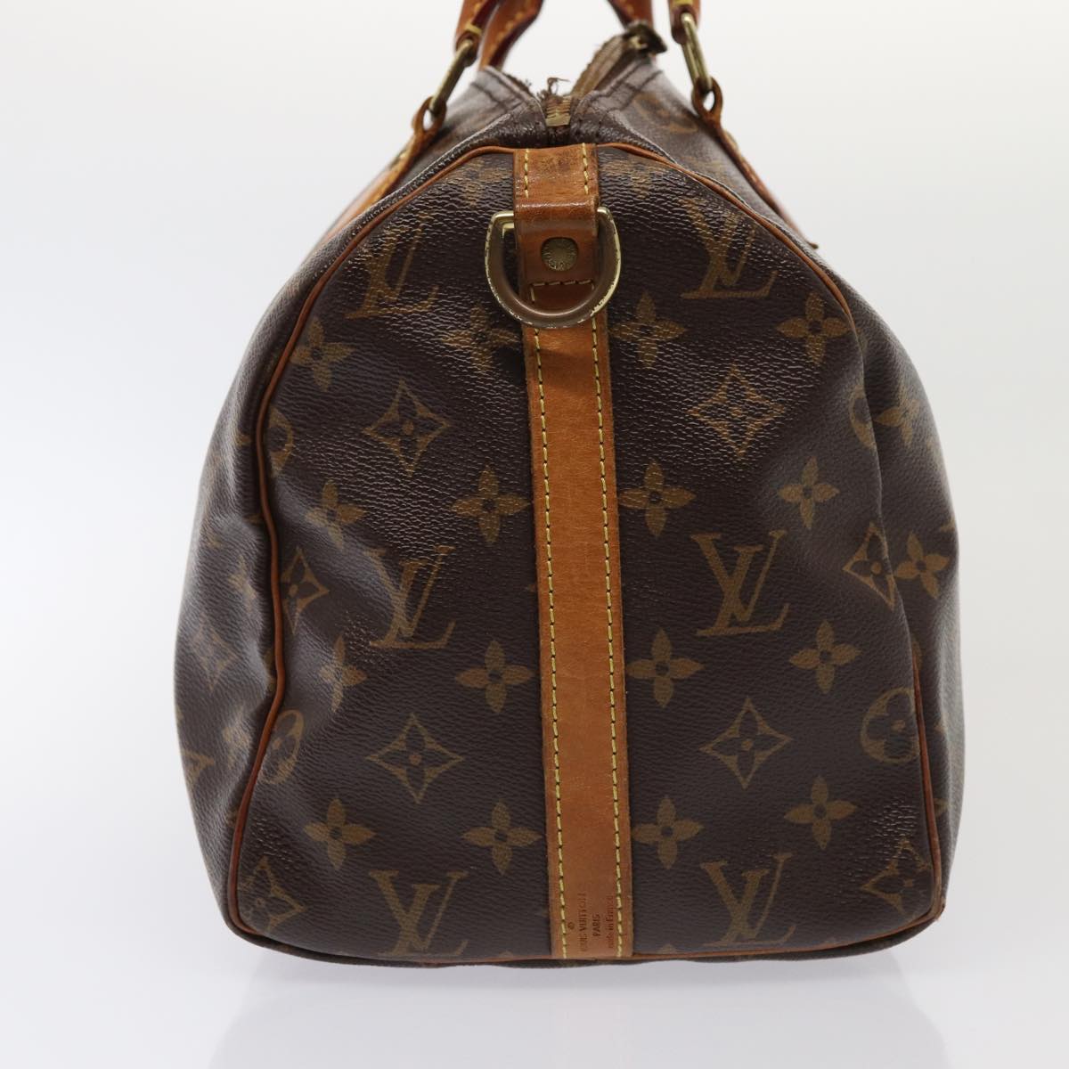 LOUIS VUITTON Monogram Speedy Bandouliere 30 Hand Bag M40391 LV Auth 85039