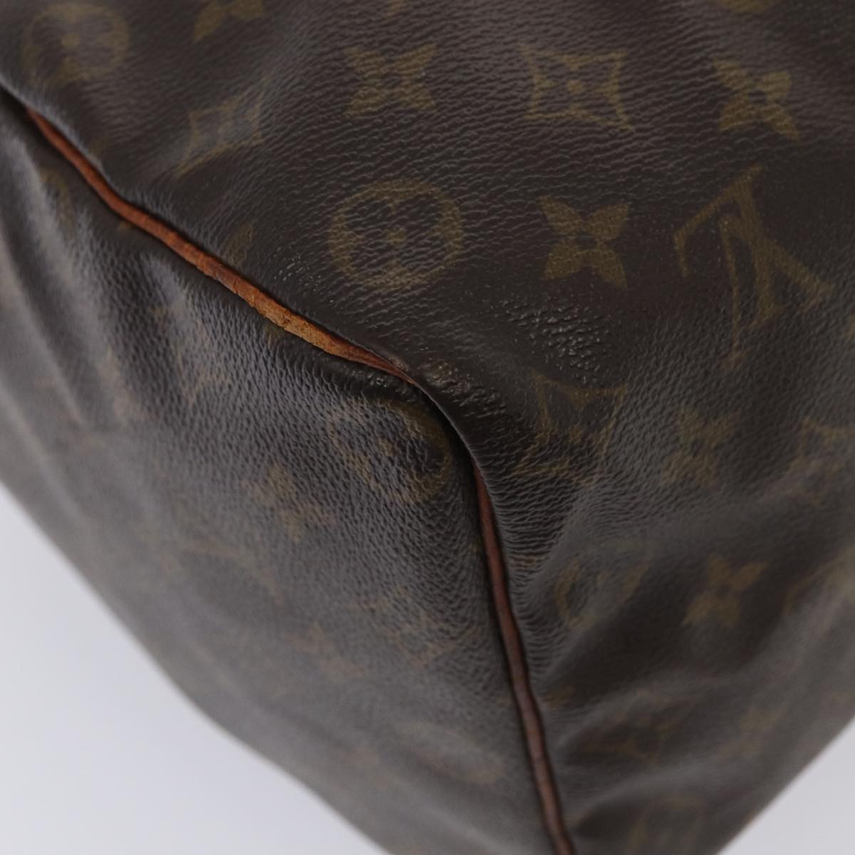 LOUIS VUITTON Monogram Speedy 35 Hand Bag M41524 LV Auth 85040