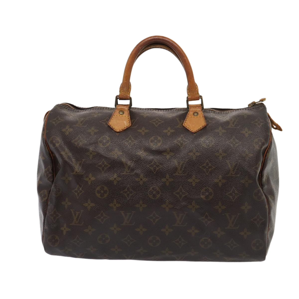 LOUIS VUITTON Monogram Speedy 35 Hand Bag M41524 LV Auth 85040 - 0