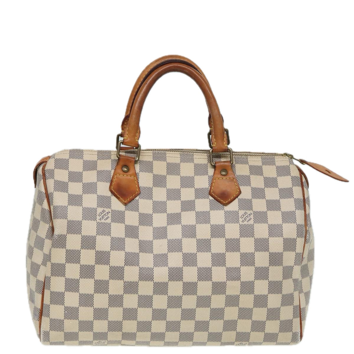 LOUIS VUITTON Damier Azur Speedy 30 Hand Bag N41533 LV Auth 85041 - 0