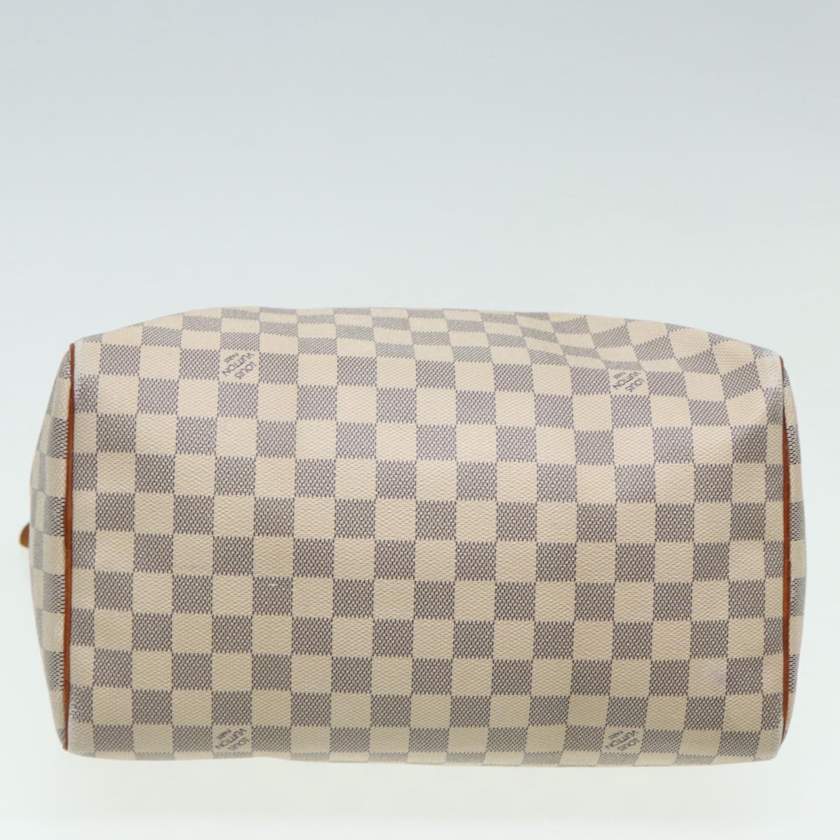 LOUIS VUITTON Damier Azur Speedy 30 Hand Bag N41533 LV Auth 85041