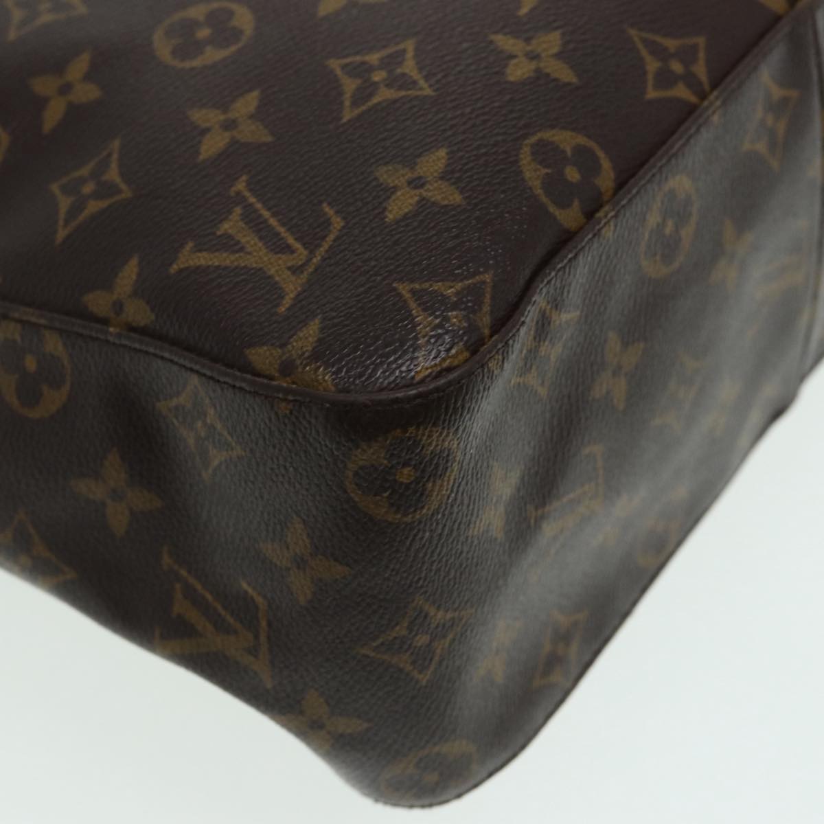 LOUIS VUITTON Monogram Looping GM Shoulder Bag M51145 LV Auth 85048