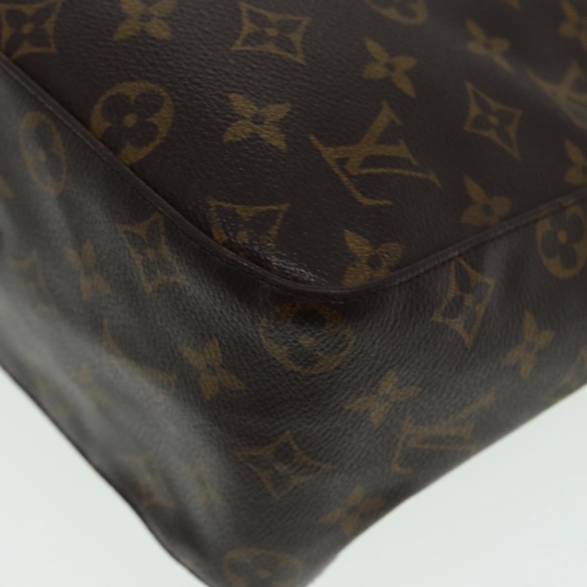 LOUIS VUITTON Monogram Looping GM Shoulder Bag M51145 LV Auth 85048