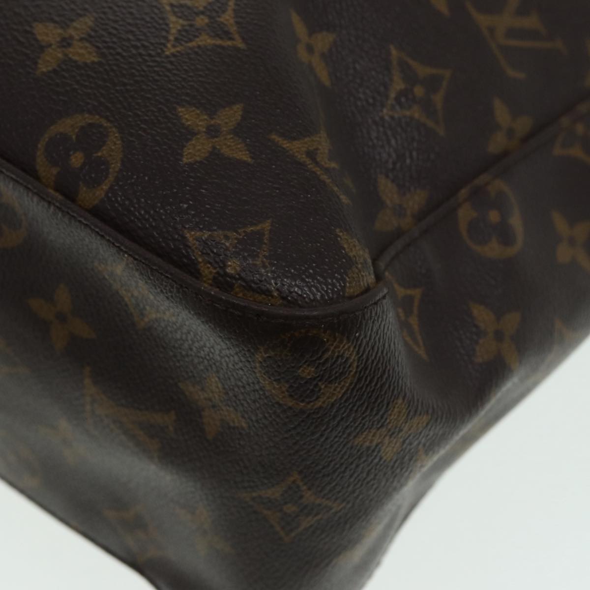 LOUIS VUITTON Monogram Looping GM Shoulder Bag M51145 LV Auth 85048