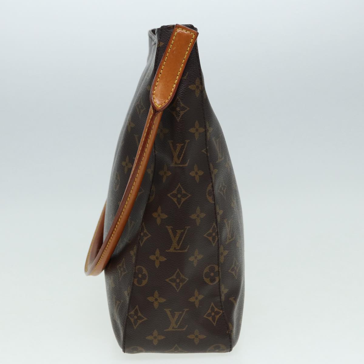 LOUIS VUITTON Monogram Looping GM Shoulder Bag M51145 LV Auth 85048