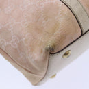 GUCCI GG Canvas Tote Bag Pink 141470 Auth 85056-15