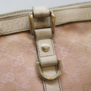 GUCCI GG Canvas Tote Bag Pink 141470 Auth 85056-18