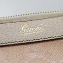 GUCCI GG Canvas Tote Bag Pink 141470 Auth 85056-20