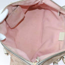 GUCCI GG Canvas Tote Bag Pink 141470 Auth 85056-10