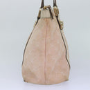 GUCCI GG Canvas Tote Bag Pink 141470 Auth 85056-3