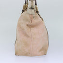 GUCCI GG Canvas Tote Bag Pink 141470 Auth 85056-4