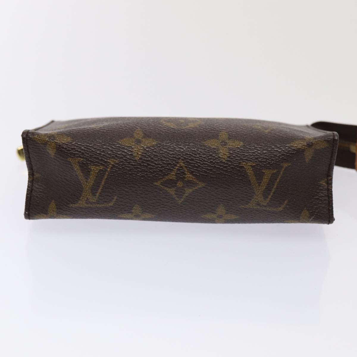 LOUIS VUITTON Monogram Poche Toilette 15 Pouch M47546 LV Auth 85063