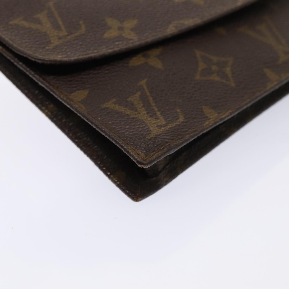 LOUIS VUITTON Monogram Pochette Rabat 23 Clutch Bag M51940 LV Auth 85065