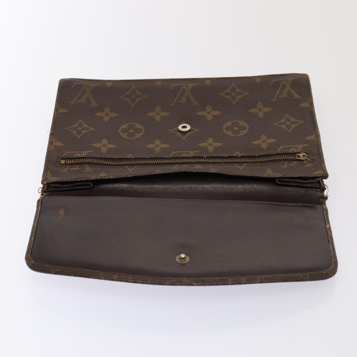 LOUIS VUITTON Monogram Pochette Rabat 23 Clutch Bag M51940 LV Auth 85065