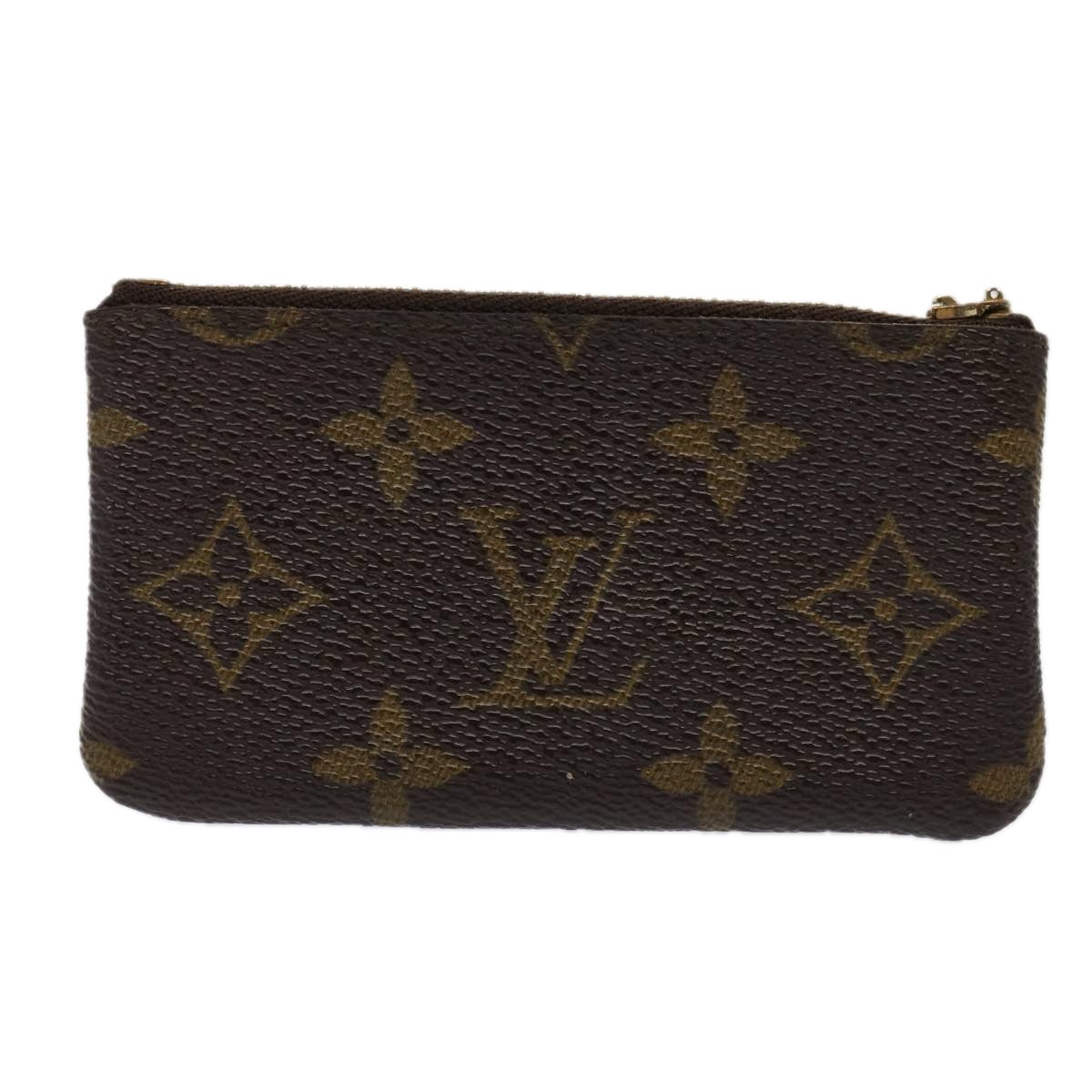 LOUIS VUITTON Monogram Pochette Cles Coin Purse M62650 LV Auth 85066 - 0