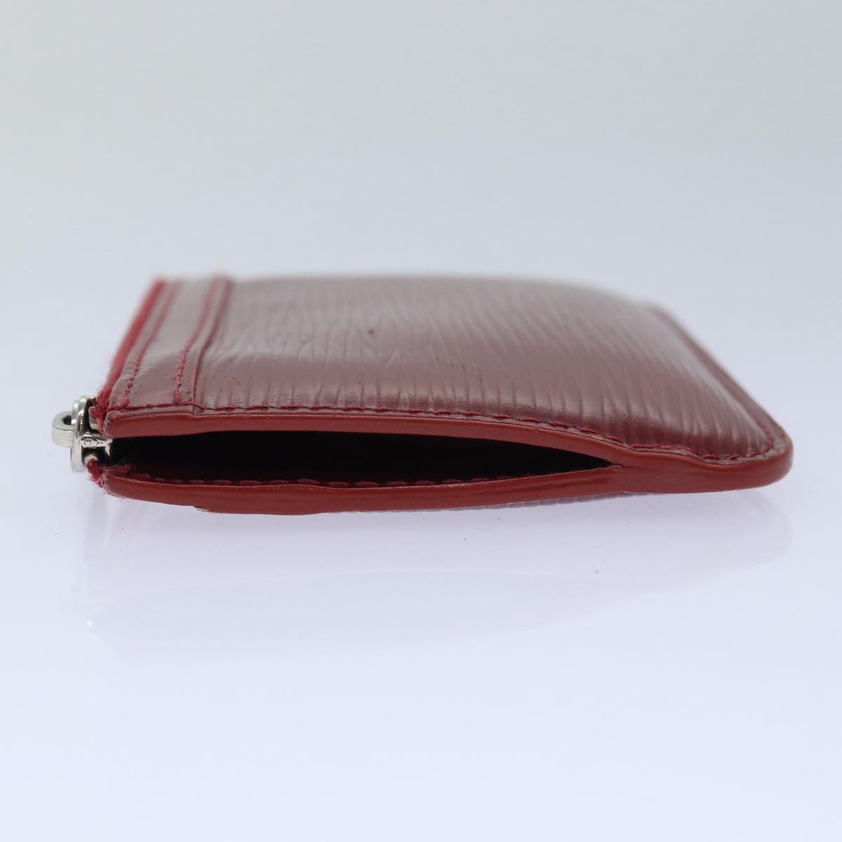 LOUIS VUITTON Epi Pochette Cles NM Coin Purse Ruby M6660M LV Auth 85067