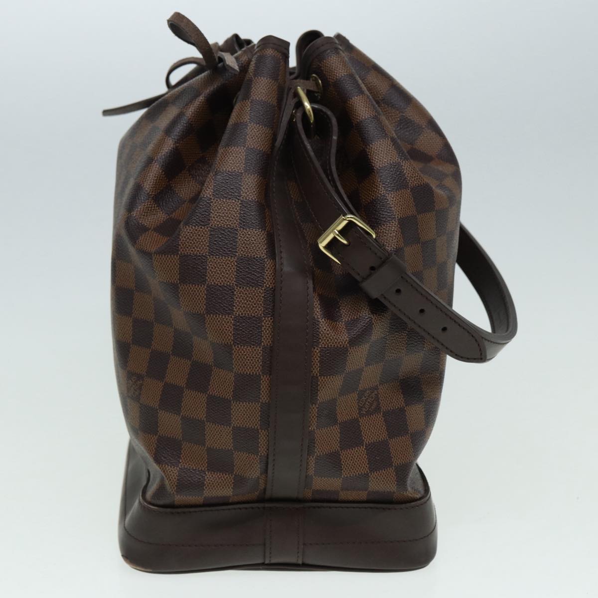 LOUIS VUITTON Damier Ebene Noe Shoulder Bag SPO N42229 LV Auth 85069