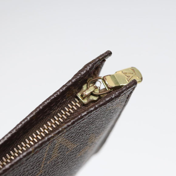 LOUIS VUITTON Monogram Bucket PM Accessory Pouch LV Auth 85074