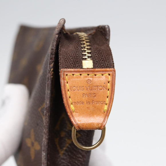 LOUIS VUITTON Monogram Bucket PM Accessory Pouch LV Auth 85075