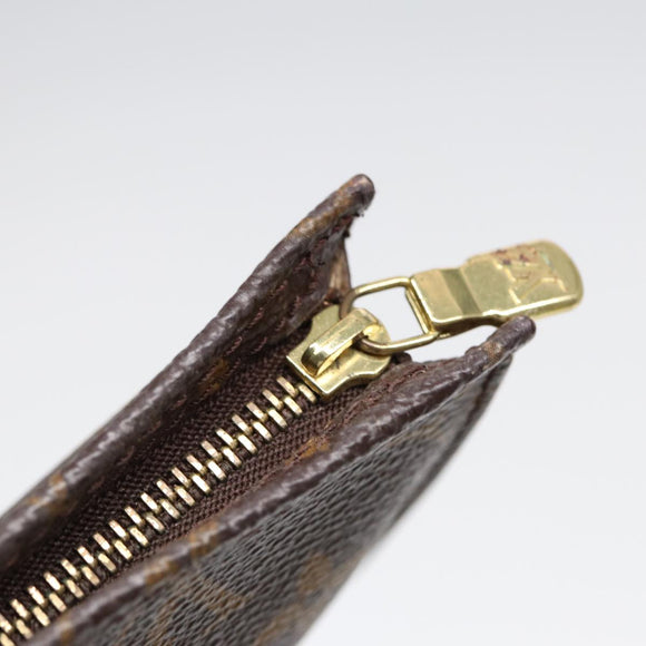 LOUIS VUITTON Monogram Bucket PM Accessory Pouch LV Auth 85075