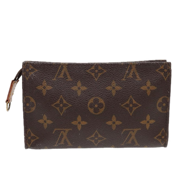LOUIS VUITTON Monogram Bucket PM Accessory Pouch LV Auth 85075