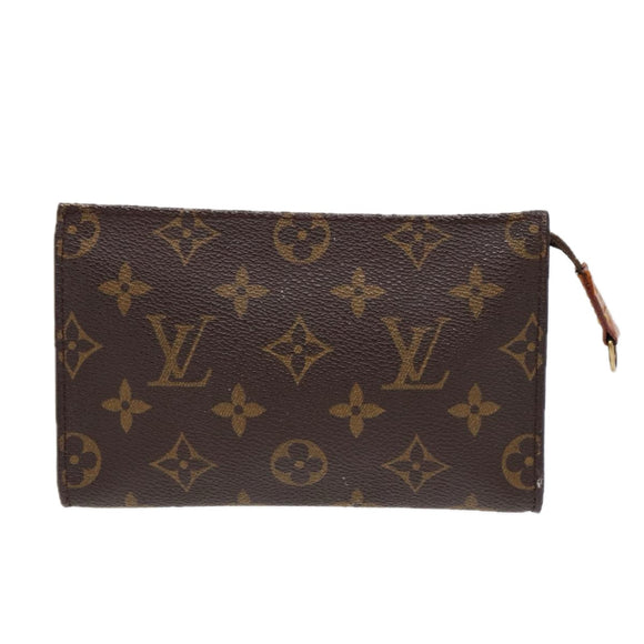 LOUIS VUITTON Monogram Bucket PM Accessory Pouch LV Auth 85077