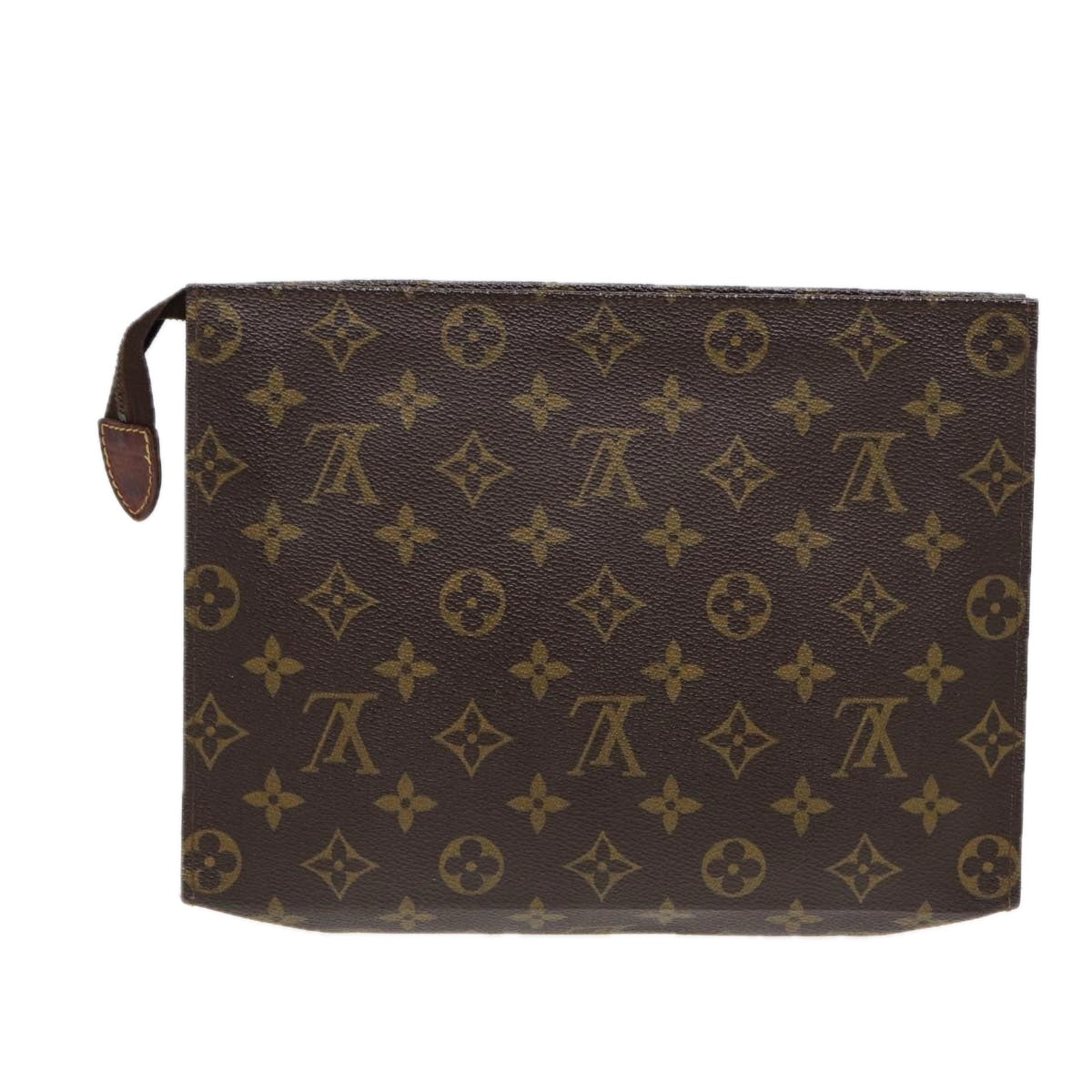 LOUIS VUITTON Monogram Poche Toilette 26 Pouch M47542 LV Auth 85079 - 0