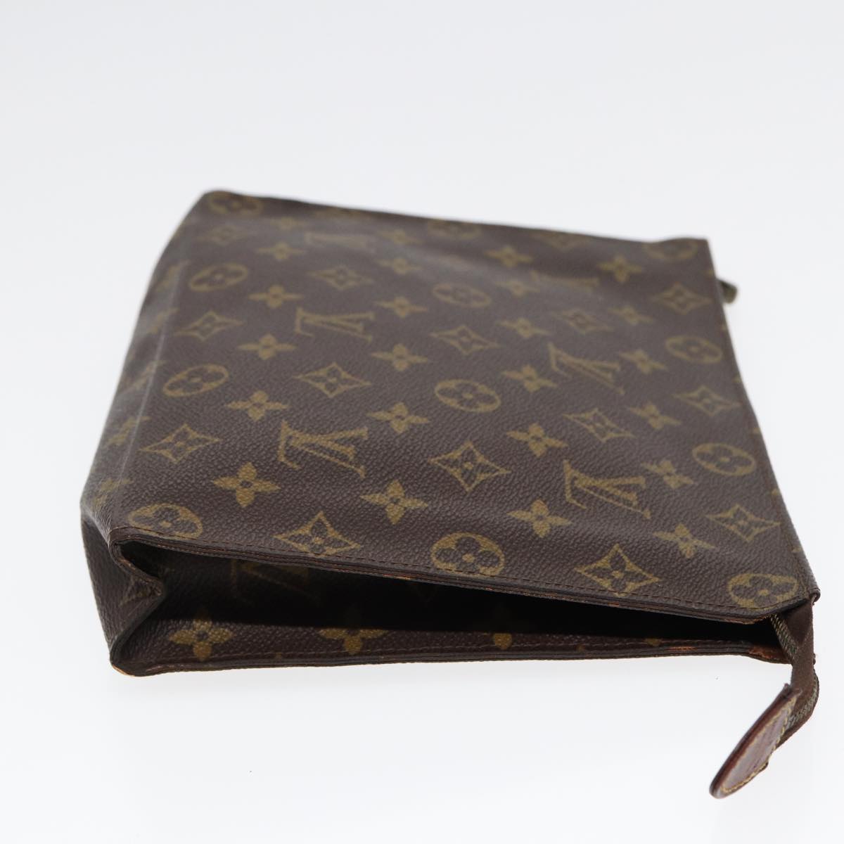 LOUIS VUITTON Monogram Poche Toilette 26 Pouch M47542 LV Auth 85079