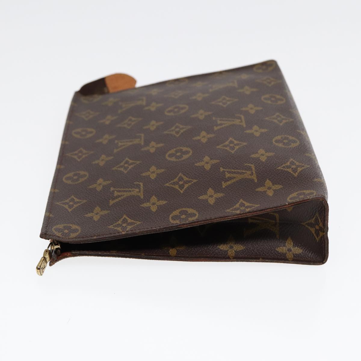 LOUIS VUITTON Monogram Poche Toilette 26 Pouch M47542 LV Auth 85080