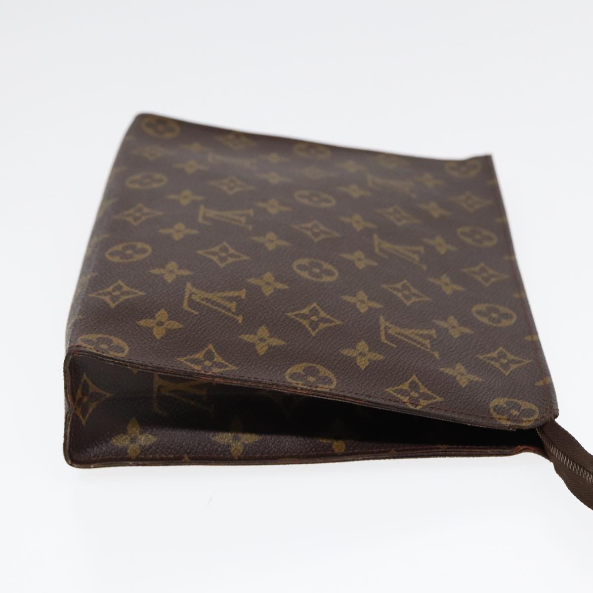 LOUIS VUITTON Monogram Poche Toilette 26 Pouch M47542 LV Auth 85080