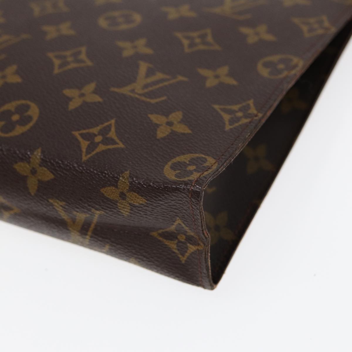 LOUIS VUITTON Monogram Poche Toilette 26 Pouch M47542 LV Auth 85080