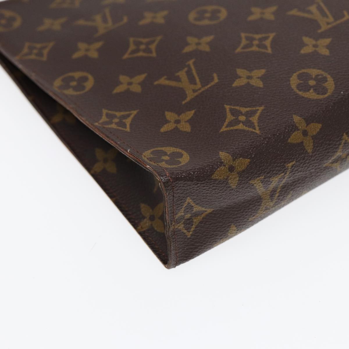 LOUIS VUITTON Monogram Poche Toilette 26 Pouch M47542 LV Auth 85080