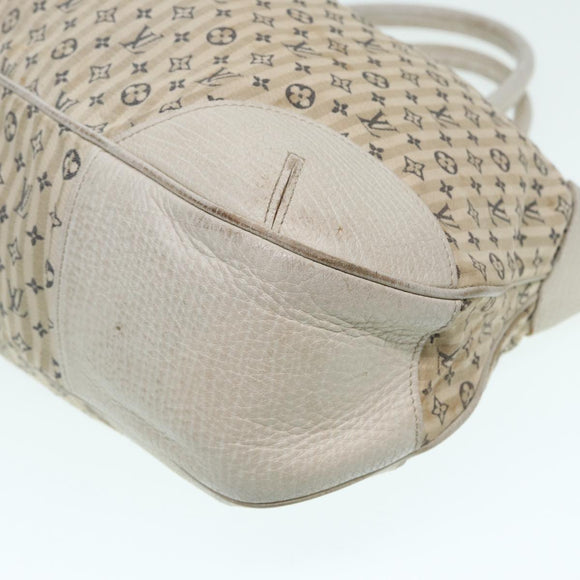 LOUIS VUITTON Monogram Mini Lin Croisette Marina GM Bag 2way M95492 Auth 85081