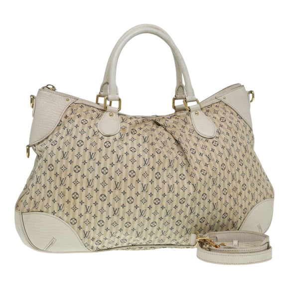 LOUIS VUITTON Monogram Mini Lin Croisette Marina GM Bag 2way M95492 Auth 85081