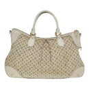 LOUIS VUITTON Monogram Mini Lin Croisette Marina GM Bag 2way M95492 Auth 85081-2