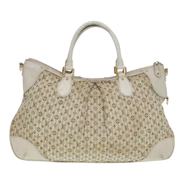 LOUIS VUITTON Monogram Mini Lin Croisette Marina GM Bag 2way M95492 Auth 85081 - 0