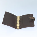 LOUIS VUITTON Damier Ebene Agenda MM Day Planner Cover R20240 LV Auth 85086-9