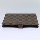 LOUIS VUITTON Damier Ebene Agenda MM Day Planner Cover R20240 LV Auth 85086-3
