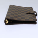 LOUIS VUITTON Damier Ebene Agenda MM Day Planner Cover R20240 LV Auth 85086-6