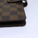 LOUIS VUITTON Damier Ebene Agenda MM Day Planner Cover R20240 LV Auth 85086-15
