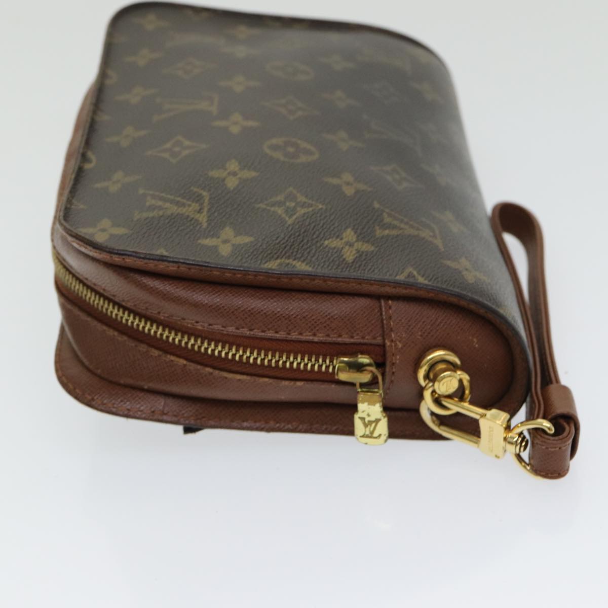 LOUIS VUITTON Monogram Orsay Clutch Bag M51790 LV Auth 85096