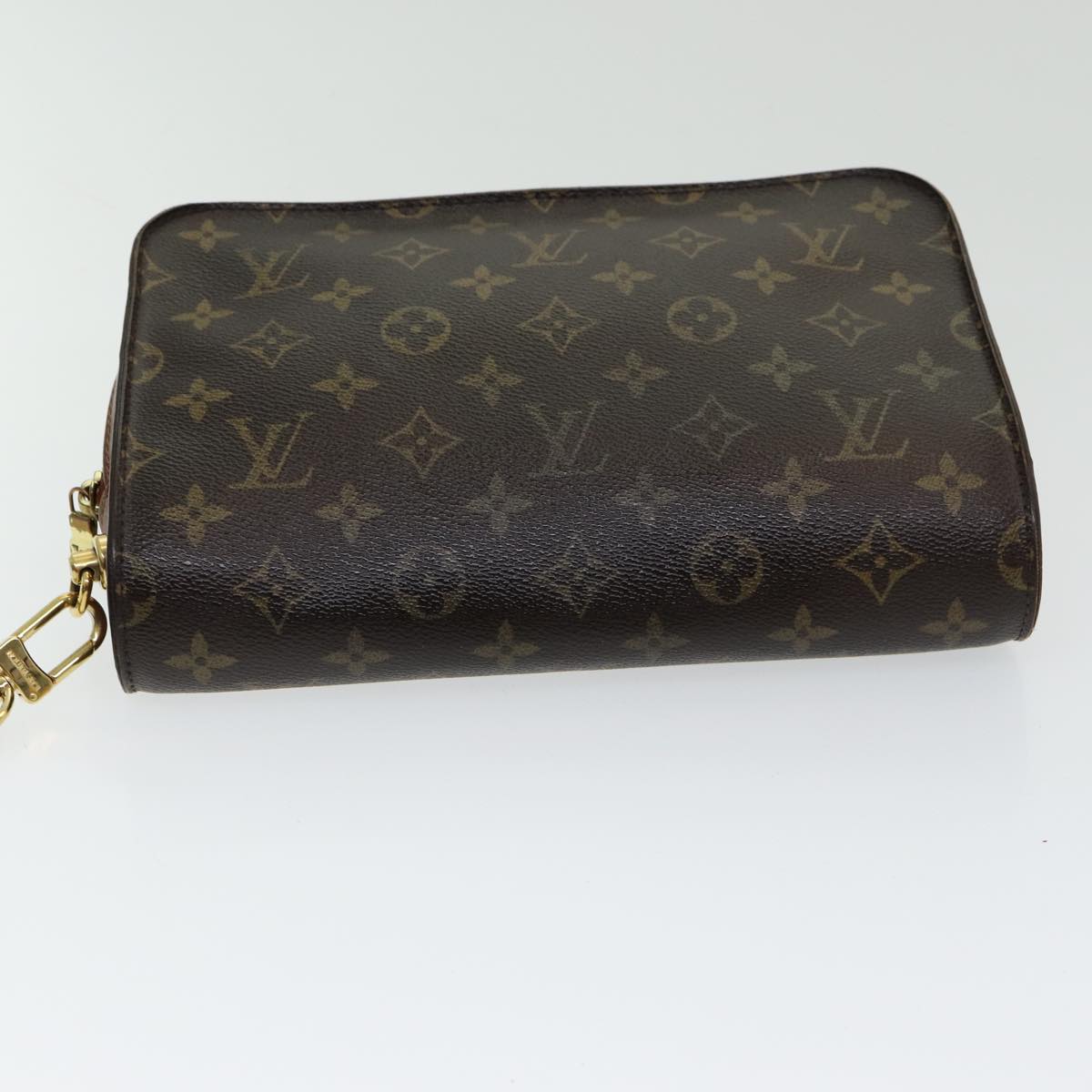 LOUIS VUITTON Monogram Orsay Clutch Bag M51790 LV Auth 85096