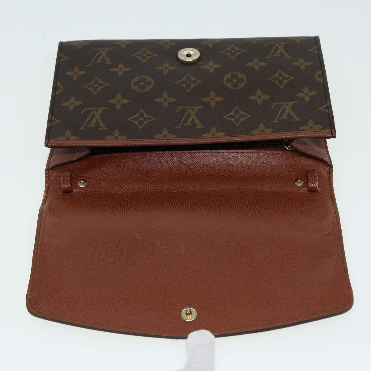 LOUIS VUITTON Monogram Bordeaux 24 Shoulder Bag M51798 LV Auth 85097