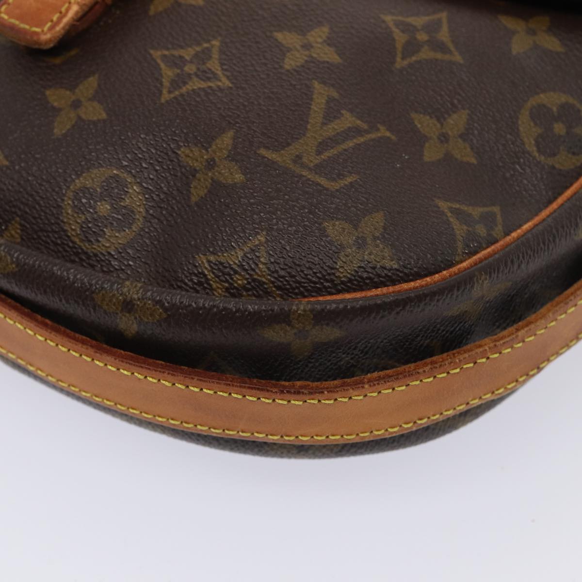 LOUIS VUITTON Monogram Jeune Fille GM Shoulder Bag M51225 LV Auth 85098