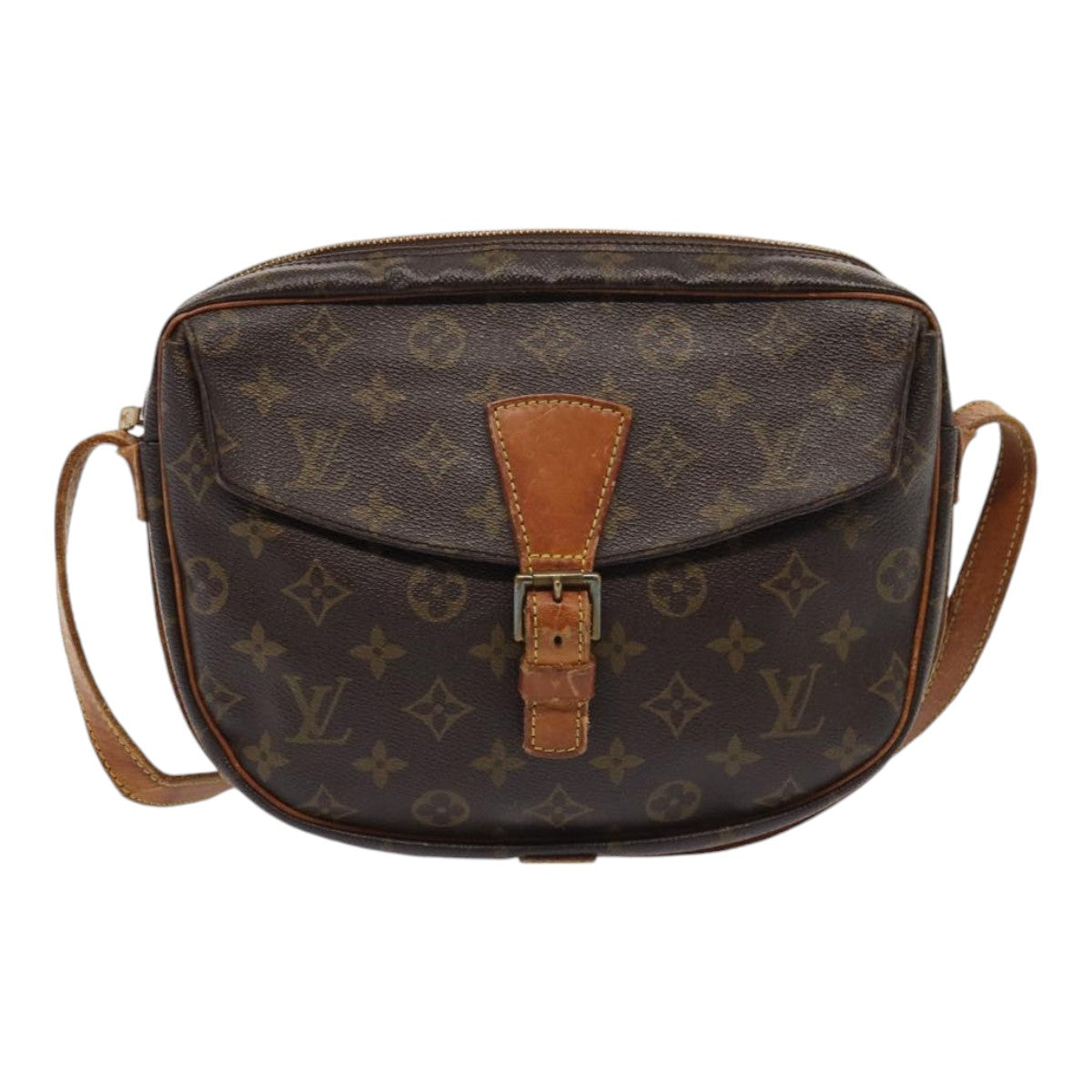 LOUIS VUITTON Monogram Jeune Fille GM Shoulder Bag M51225 LV Auth 85098