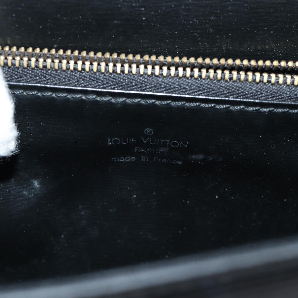 LOUIS VUITTON Epi Malesherbes Hand Bag Black M52372 LV Auth 85101